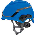 MSA V-Gard&reg; H1 Safety Helmet, No Vent, FT3PIV, Blue