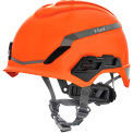 MSA V-Gard&reg; H1 Safety Helmet, Novent Fas-Trac&reg; III Pivot, ANSI, CSA, EN397, Orange