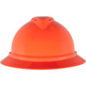 MSA V-Gard&reg; 500 Hat Vented 4-Point Fas-Trac III, Hi-Viz Orange - Pkg Qty 20