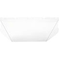 MSA V-Gard&reg; Visor, Contoured, Clear PC, AF/AS 8&quot;W x 17&quot;L x .06&quot;H - Pkg Qty 5