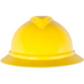 MSA V-Gard&reg; 500 Hat Vented 4-Point Fas-Trac III, Yellow - Pkg Qty 20
