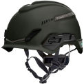 MSA V-Gard&reg; H1 Safety Helmet, Trivent Fas-Trac&reg; III Pivot, ANSI, EN12492, Black