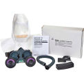 MSA&#174; Optimair Tl Kit With Full Hood, He Filters, Extended Battery