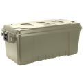 Plano Molding 171901 68 Quart Lockable Storage Trunk, 30&quot;L x 14-1/4&quot;W x 12-3/4&quot;H, OD Green