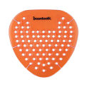 Boardwalk Gem Urinal Screens, Mango Scent, Orange, 12/Box