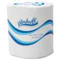 Windsoft Bath Tissue, Septic Safe, 2-Ply, White, 4.5&quot; x 3&quot;, 500 Sheets/Roll, 48 Rolls/Case