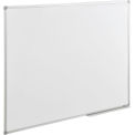 Global Industrial Antimicrobial Magnetic Whiteboard with Steel Surface, 48&quot;W x 36&quot;H