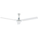 Global Industrial™ 56" Industrial Ceiling Fan, 4 Speed, 8350 CFM, 120V, White