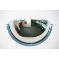 Half Dome Acrylic Mirror, Indoor, 26&quot; Dia., 180&#176; Viewing Angle