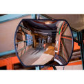 Roundtangular Acrylic Convex Mirror, Indoor, 12"x18",160° Viewing Angle