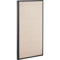 Global Industrial Office Partition Panel, 24-1/4"W x 42"H, Tan