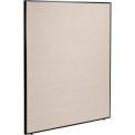 Global Industrial Office Partition Panel, 60-1/4"W x 96"H, Tan