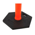 Global Industrial Rubber Base For Delineator Post, Hexagonal