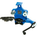 Global Industrial Bench Chain Vise, 1/2&quot;, 6&quot; Pipe Capacity