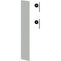 Interion Modular Partition Finished End Cap For 16"H Stacking Panel