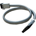 Interion Modular Partition Power Pass-Through Cable, 14"L
