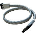Interion Modular Partition Power Pass-Through Cable, 17"L