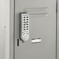 Global Industrial Electronic Vertical Keypad Lock with Master Key