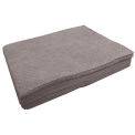 Global Industrial Universal Sorbent Pads, Heavyweight, 30&quot;W x 40&quot;L, Gray, 50/Pack