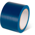 Global Industrial Safety Tape, 3&quot;W x 108'L, 5 Mil, Blue, 1 Roll