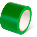 Global Industrial Safety Tape, 3&quot;W x 108'L, 5 Mil, Green, 1 Roll