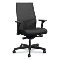 HON Ignition 2.0 Series Mid Back Task Chair, 300 lb. Capacity, Mesh Fabric, Black