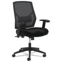 HON VL581 High-Back Task Chair, Supports to 250 lb, 18&quot; to 22&quot; Seat Height, Black