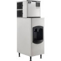 Global Industrial Ice Dispenser with Ice Machine & Bin, Air Cooled, 420 lbs. Production/24 Hours
