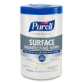Purell Professional Surface Disinfecting Wipes, 1-Ply, 7&quot;L x 8&quot;W, White, Pack of 660
