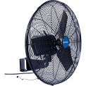 Global Industrial 24" Outdoor Rated Oscillating Wall Mount Fan, 2 Speed, 7,700 CFM, 3/10HP