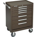 Kennedy 27&quot; 7-Drawer Roller Cabinet w/ Ball Bearing Slides - Brown