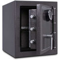 Mesa Safe Burglary & Fire Safe Cabinet 2-Hr Fire Rating Digital Lock17-1/4&quot;Wx18-3/4&quot;Dx20&quot;H