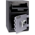 Mesa Safe B-Rate Depository Safe Front Loading, Manual Combo Lock, 14&quot;W x 14&quot;D x 20-1/4&quot;H