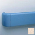 Heavy-Duty 5.5&quot; Face Handrail/Wall Guard, 12' Long, Dover Wht