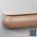 Crescent Series Vinyl Handrail/Crashrail Combination, 5-1/2&quot;H x 12'L, Windsor Blue