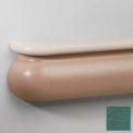 Crescent Series Vinyl Handrail/Crashrail Combination, 5-1/2&quot;H x 12'L, Grotto
