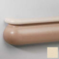 Crescent Series Vinyl Handrail/Crashrail Combination, 5-1/2&quot;H x 12'L, Champagne