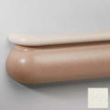 Crescent Series Vinyl Handrail/Crashrail Combination, 5-1/2&quot;H x 12'L, Monterey