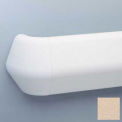 Flex-Action Triangular Handrail/Wall Guard, 5 3/8&quot; Face, 12' Long, Desert Sd