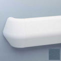 Flex-Action Triangular Handrail/Wall Guard, 5 3/8&quot; Face, 12' Long, Windsor Blue