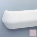 Flex-Action Triangular Handrail/Wall Guard, 5 3/8&quot; Face, 12' Long, Lavender Heather