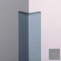 Corner Guard, 90&#176;, 3'' Wings, 4'H W/Caps, Gray