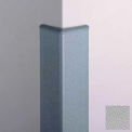 Corner Guard 90°, 3'' Wings, 4'H W/Caps, Pearl Gray