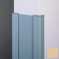 End Wall 90&#176; Corners, 2'' Wings, 4'H W/Caps. 6&quot; W, Toffee