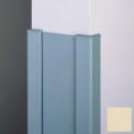 End Wall 90&#176; Corners, 2'' Wings, 4'H W/Caps, 6&quot;W, Champagne, Aluminum