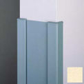 End Wall 90&#176; Corners, 2'' Wings, 4'H W/Caps, 6&quot;W, Pale Yellow, Recycled Vinyl