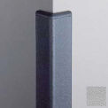 Corner Guard 90°, 2'' Wings, 4'H With Caps, Pearl Gray