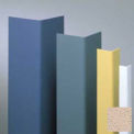 Surface Mounted Corner Guard, 90&#176;, 1-1/2&quot; Wings, 12'H, Mojave Sand, Undrilled Vinyl
