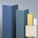Surface Mounted Corner Guard, 90&#176;, 1-1/2&quot; Wings, 8'H, Taupe, Undrilled Vinyl