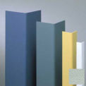 Surface Mounted Corner Guard, 90°, 3/4" Wings, 12'H, Sea Foam, Vinyl